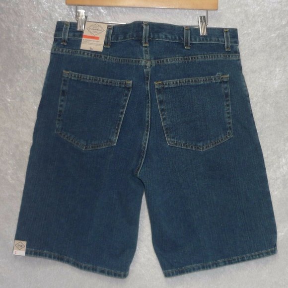 Men's Denim Shorts St John's Bay Straight Fit 5 Pockets size 44 NEW - Picture 9 of 9